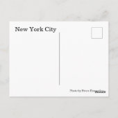 Carte Postale New York (Dos)