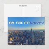 Carte Postale New York (Devant / Derrière)