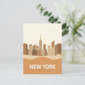 Carte postale New York (Debout devant)