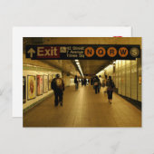 Carte Postale New York (Devant / Derrière)