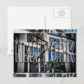 Carte postale New York (Devant / Derrière)