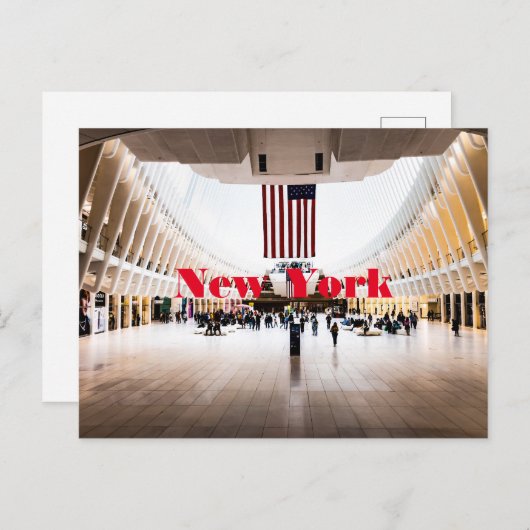 Carte Postale New York (Devant / Derrière)