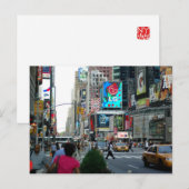 Carte Postale New York (Devant / Derrière)