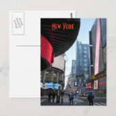 Carte Postale New York (Devant / Derrière)