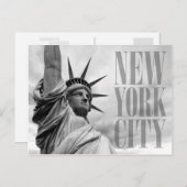 Carte Postale new york (Devant / Derrière)