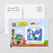 Carte Postale New York (Devant / Derrière)
