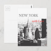 Carte Postale New York (Devant / Derrière)
