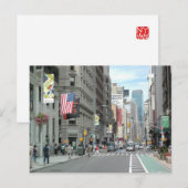 Carte Postale New York (Devant / Derrière)