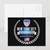 Carte Postale New York (Devant / Derrière)