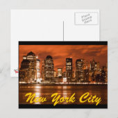 Carte Postale New York (Devant / Derrière)