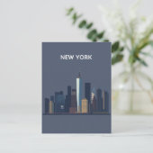 Carte postale New York (Debout devant)