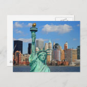 CARTE POSTALE NEW YORK (Devant / Derrière)