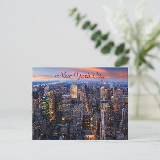 Carte Postale New York (Debout devant)