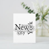 Carte Postale New York (Debout devant)