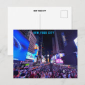 Carte Postale New York (Devant / Derrière)