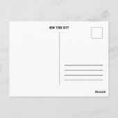 Carte Postale New York (Dos)