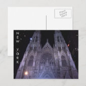Carte postale New York (Devant / Derrière)