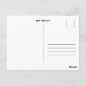 Carte Postale New York (Dos)