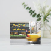 Carte postale New York 5th Avenue (Debout devant)