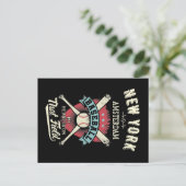 Carte Postale New York Amsterdam Baseball (Debout devant)