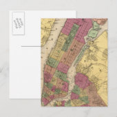 Carte Postale New York, Brooklyn (Devant / Derrière)