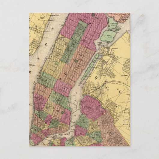 Carte Postale New York, Brooklyn (Devant)