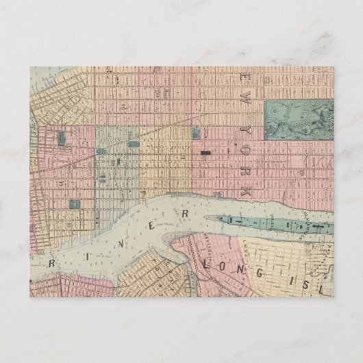 Carte Postale New York, Brooklyn (Devant)