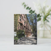 Carte Postale New York Brownstones Upper West Side Building NYC (Debout devant)