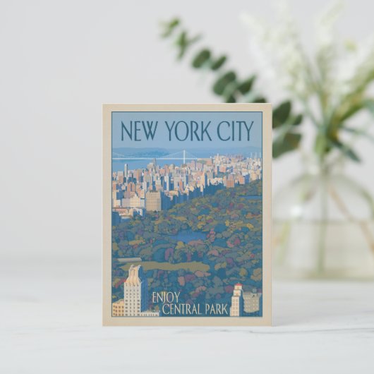 Carte Postale New York | Central Park (Debout devant)