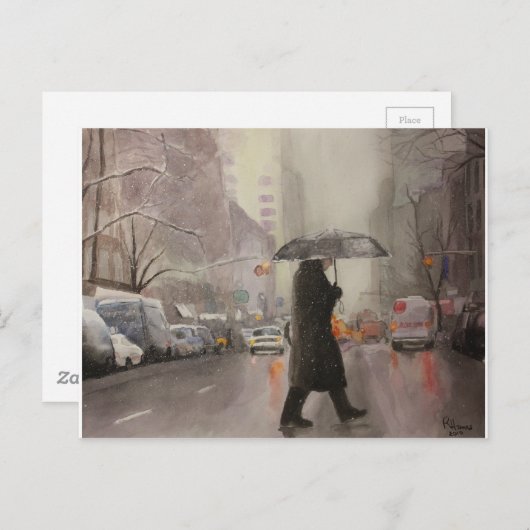 Carte Postale New York Chill (Devant / Derrière)