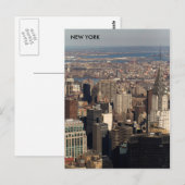 Carte Postale new york chrysler (Devant / Derrière)