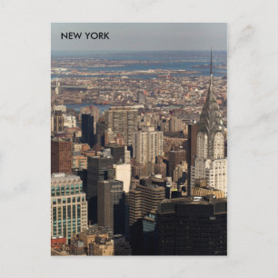 Carte Postale new york chrysler