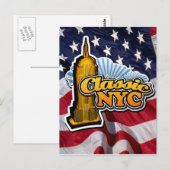 Carte Postale New York City (Devant / Derrière)