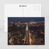 Carte Postale New York City (Devant / Derrière)