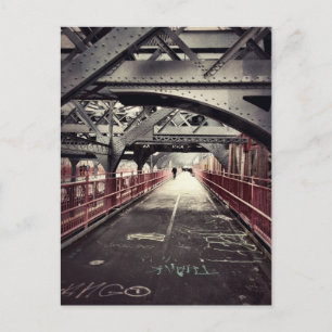 Carte Postale New York City Architecture - Williamsburg Bridge