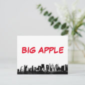 Carte Postale New York City Big Apple panoramique (Debout devant)