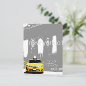 Carte Postale New York City Brooklyn Bridge Nyc Yellow Taxi (Debout devant)