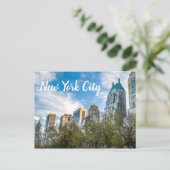 Carte Postale New York City Central Park South (Debout devant)