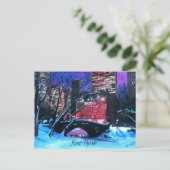 Carte Postale New York City - Central Park Winter (Debout devant)