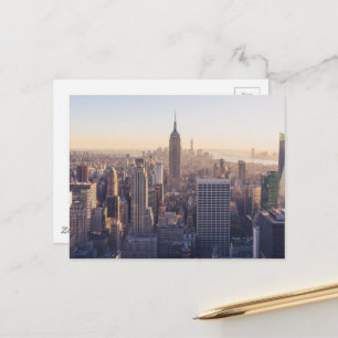 Carte Postale New York City Empire State Building Icone Postcar