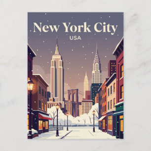 Carte Postale New York City États-Unis
