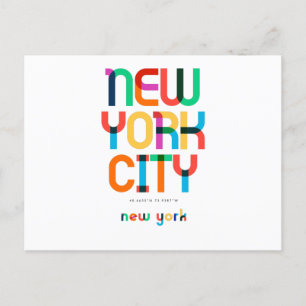 Carte Postale New York City New York milieu du XXe siècle, Art P