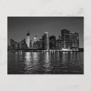 Carte Postale New York City Night Skyline