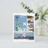 Carte Postale New York City Nyc (Debout devant)