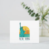 Carte Postale New York City, NYC Skyline (Debout devant)