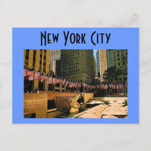 Carte Postale New York City Plaza, New York City
