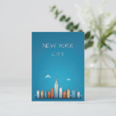 Carte Postale New York City USA (Debout devant)