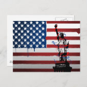 Carte Postale New York City White EDT (Devant / Derrière)