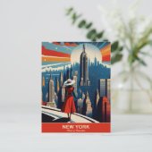 Carte Postale New York : Coeur de l'innovation (Debout devant)