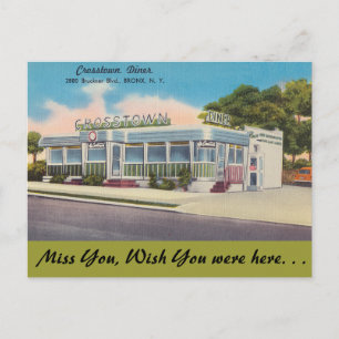 Carte Postale New York, Crosstown Diner, Bronx